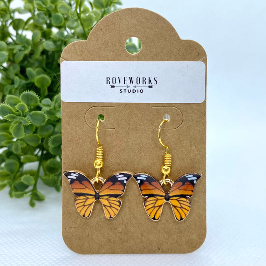 MONARCH BUTTERFLY Earrings