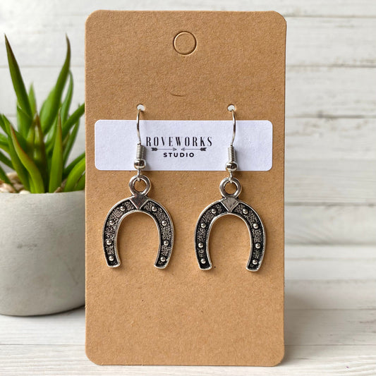 HORSESHOE EARRINGS