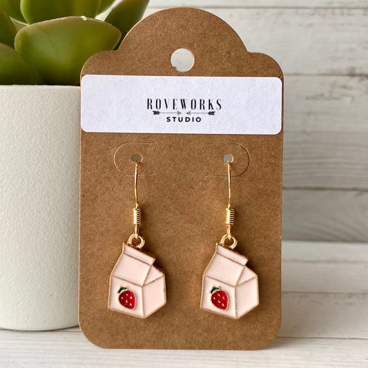 STRAWBERRY MILK Earrings