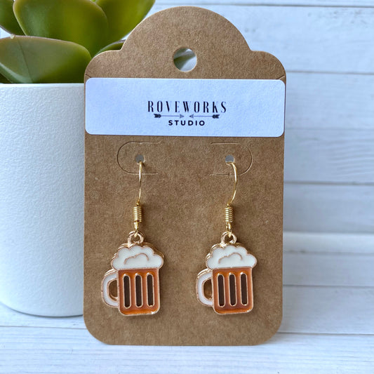 MUG of BEER Earrings