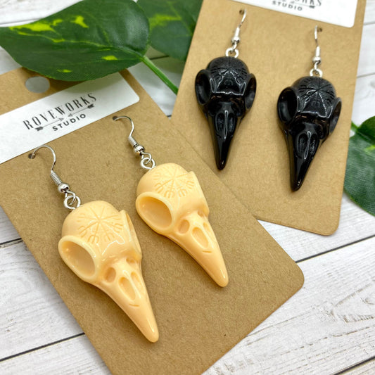 CROW SKULL Earrings