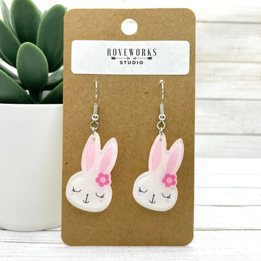 Acrylic BUNNY EARRINGS