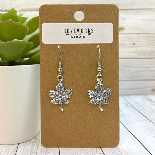 MAPLE LEAF Canadian Earrings