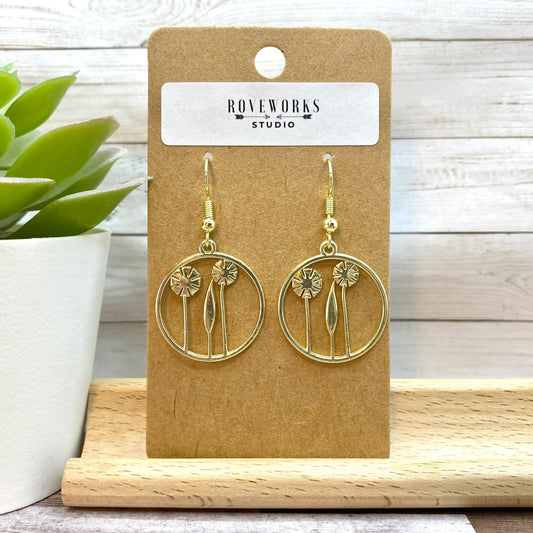 DANDELION FLOWER Earrings