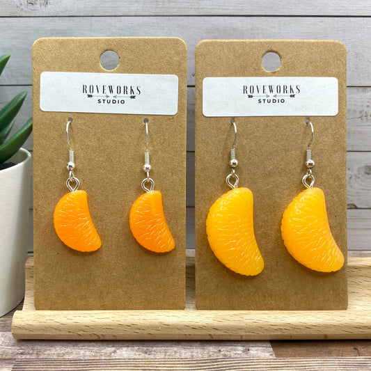 ORANGE Segment Earrings