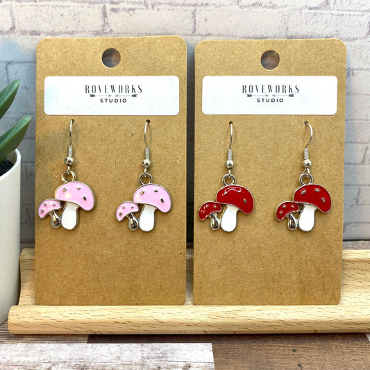 Small MUSHROOM Earrings