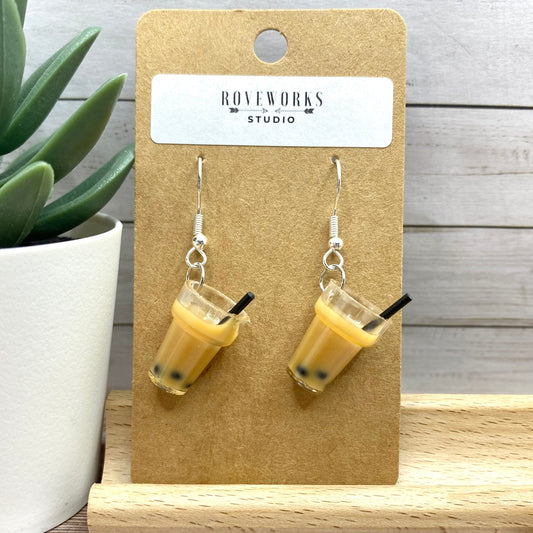Chai BUBBLE TEA Earrings