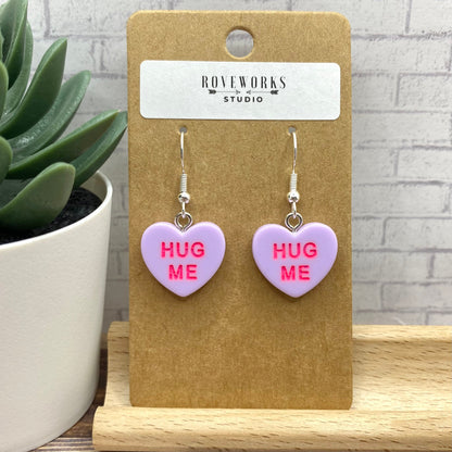 CONVERSATION HEART Candy Earrings