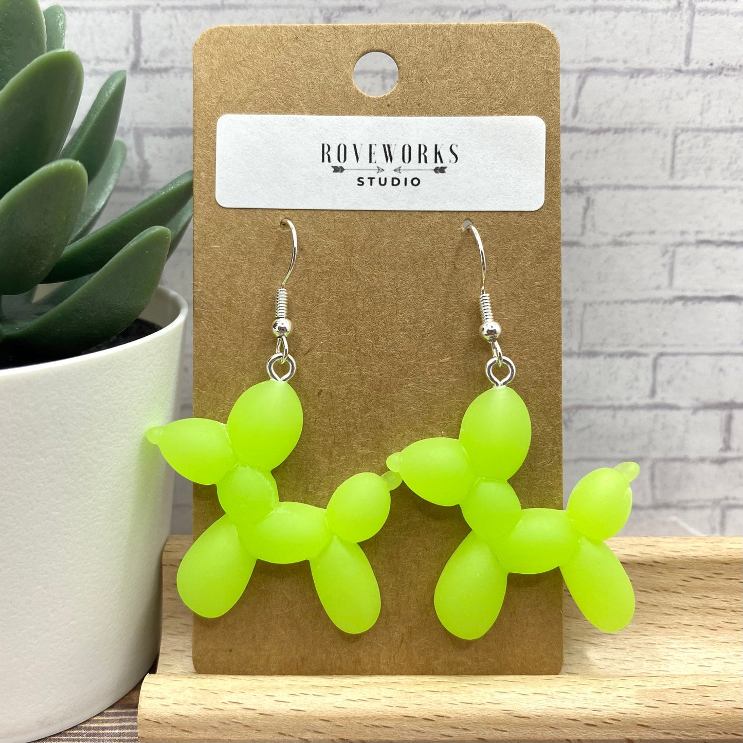 Big BALLOON ANIMAL Earrings