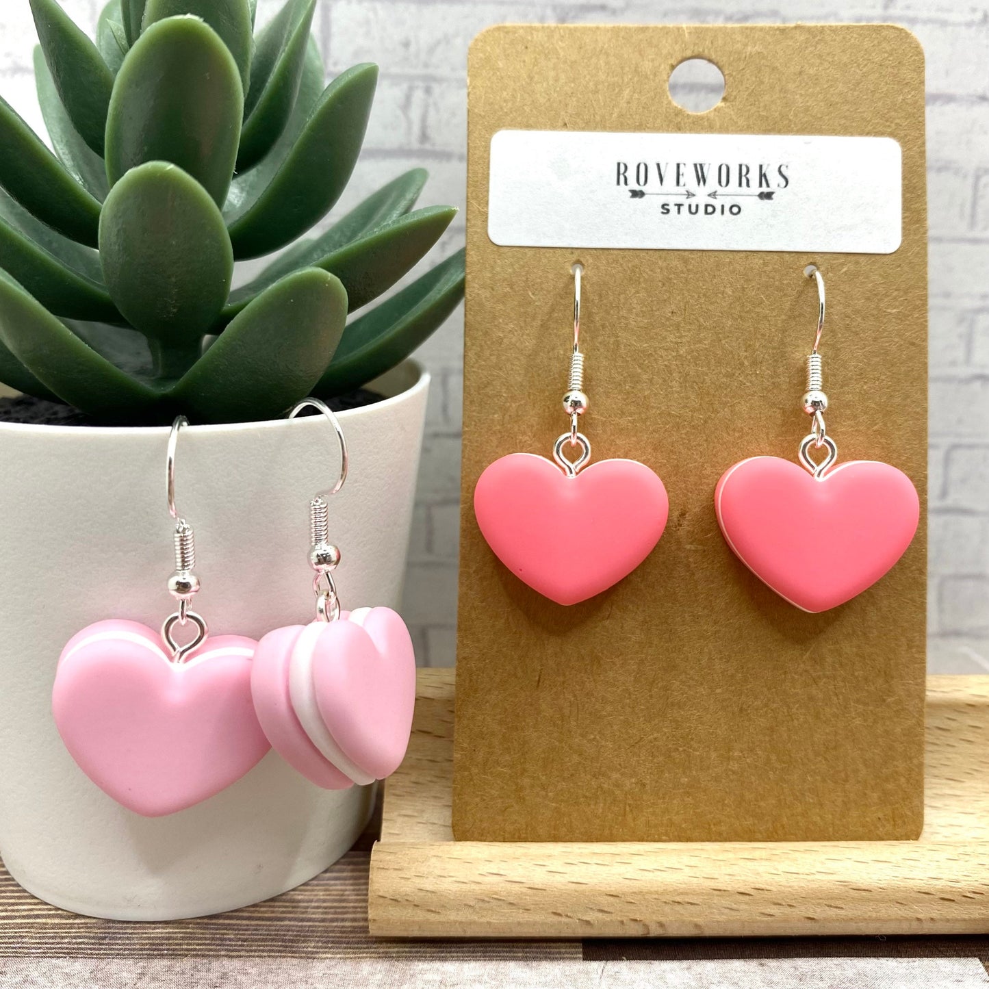 MACARON HEARTS Baker Earrings