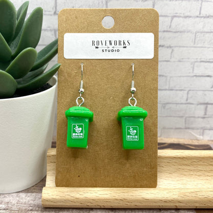 GARBAGE BIN & RECYCLING Earrings