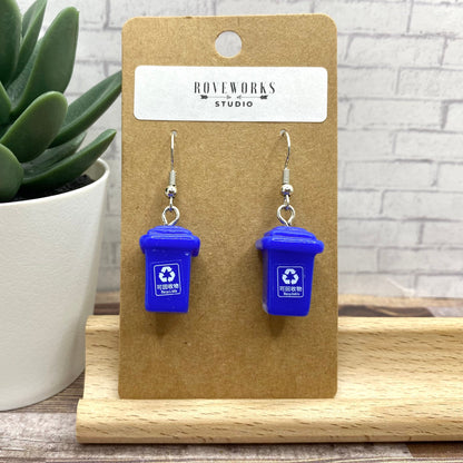 GARBAGE BIN & RECYCLING Earrings