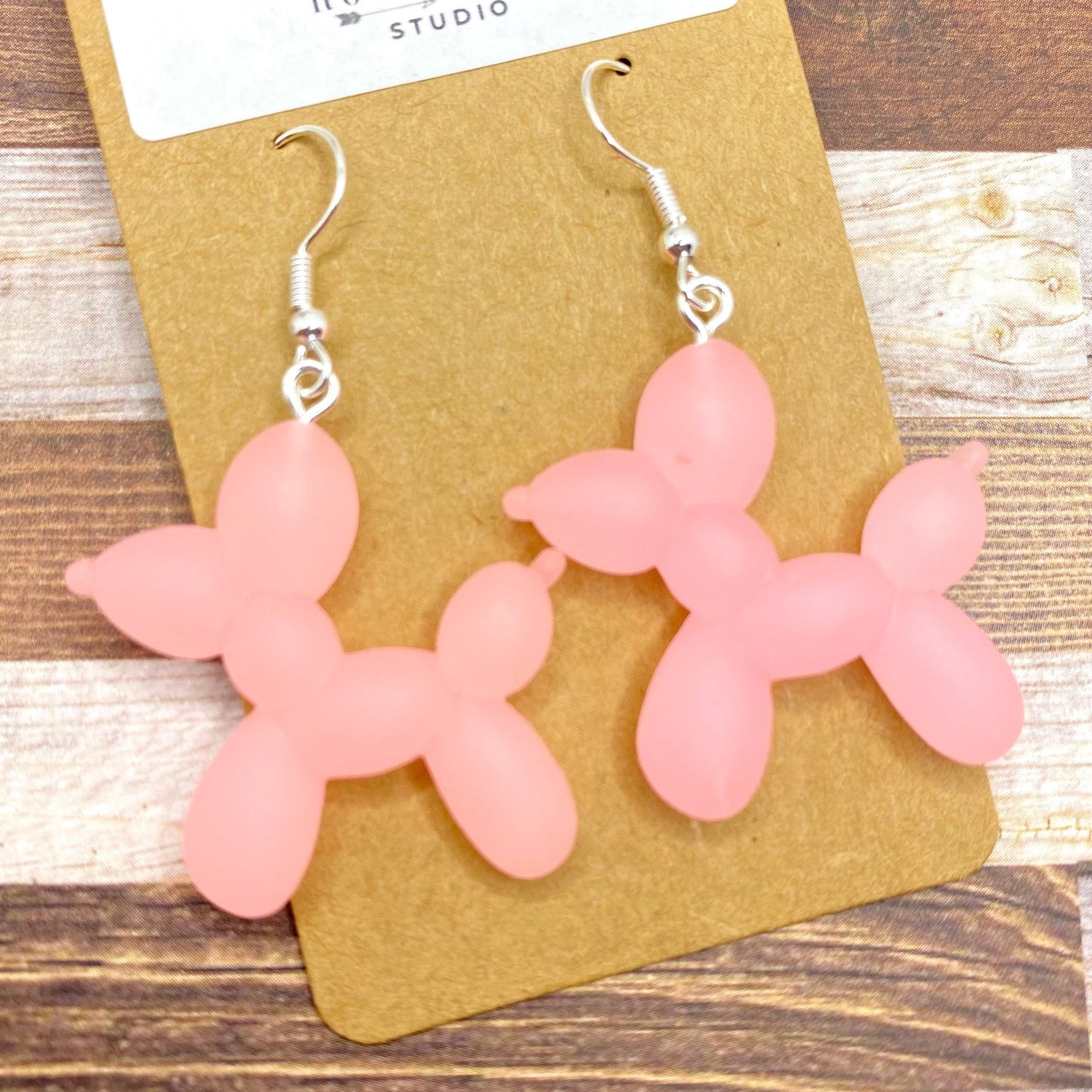 Big BALLOON ANIMAL Earrings