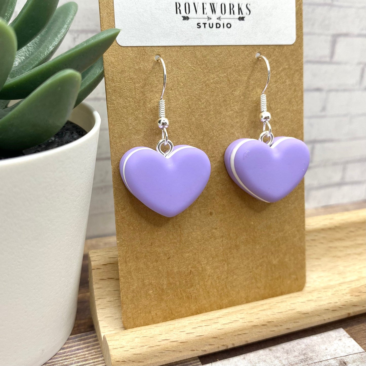 MACARON HEARTS Baker Earrings