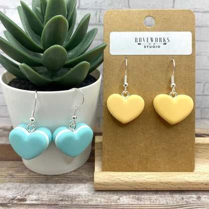 MACARON HEARTS Baker Earrings