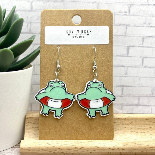 FLOATY FROG Earrings