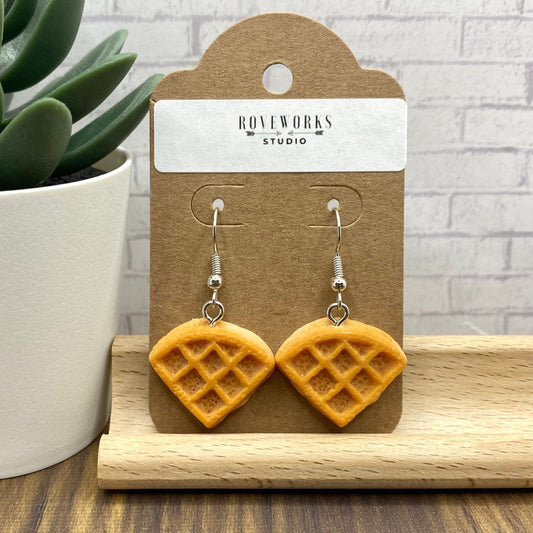 WAFFLE EARRINGS