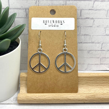 PEACE SIGN Earrings