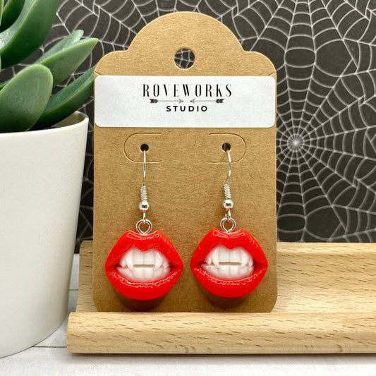 Spooky VAMPIRE TEETH Earrings