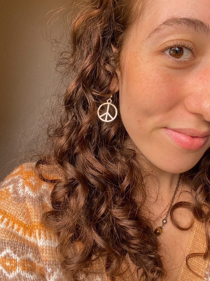 PEACE SIGN Earrings